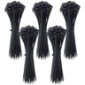Abraçadeira Nylon Enforca Gato 3,6x150mm Preto C/ 500 Un - 1