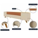 Ver imagem 7 de Rack para Tv até 75 Polegadas 2 Portas 2 Gavetas Infinity Off White 230cm