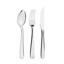 Ver imagem 2 de Faqueiro Tramontina Pacific em Aço Inox com Facas para Churrasco Acabamento Alto Brilho com Detalhes