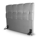 Ver imagem 7 de Cabeceira Cama Box Queen 160cm Suede Velut Cinza - King House