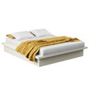 Ver imagem 2 de Cama Japonesa King Size Baixa sem Cabeceira Mdf Tw29 Dalla Costa - Off White