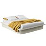 Cama Japonesa King Size Baixa sem Cabeceira Mdf Tw29 Dalla Costa - Off White - 3