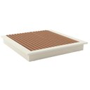 Ver imagem 4 de Cama Japonesa King Size Baixa sem Cabeceira Mdf Tw29 Dalla Costa - Off White