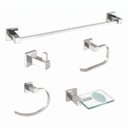 Ver imagem 1 de Kit de Acessório para Banheiro Athena 26310 Meber - Cromado