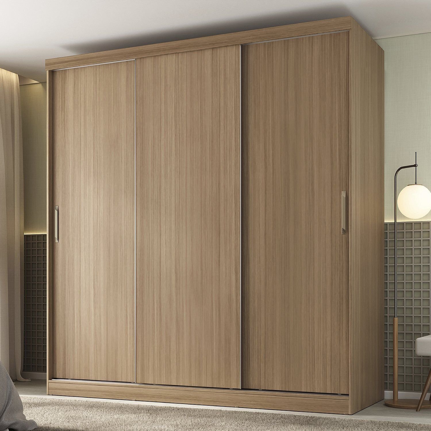 Guarda-roupa 3 Portas Araçá Cabecasa Madeiramadeira