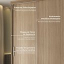 Ver mais imagens de Guarda-Roupa 3 Portas Araçá CabeCasa MadeiraOriginals Marrom/Nogueira