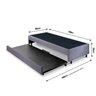 Base Box B&G Solteiro  88x188x36cm com Cama Auxiliar 78x177x12cm - 3