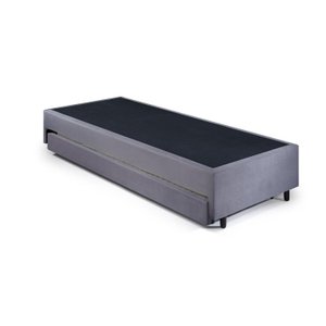 Base Box Solteiro com Auxiliar 88x188x36 Cm