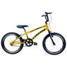 Bicicleta Aro 20 Infantil Bmx Cross Tridal Bike - Amarelo - 14 - 1