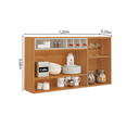 Ver imagem 5 de Armário Aéreo 2 Portas 120cm Vidro Reflecta Nicho Garrafeiro Nápoles Itatiaia