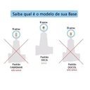 Ver imagem 5 de Acabamento Registro Quadrado Alavanca P/ Deca - Preto Fosco