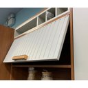 Ver imagem 7 de Armário de Cozinha 2 Portas 120cm Porta Horizontal Ripada em Aço Nicho Garrafeiro Nápoles Itatiaia B