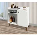 Ver imagem 1 de Cantinho do Café Madri Romar Móveis – Design Compacto Multiuso Branco