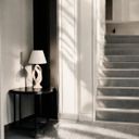 Ver imagem 6 de Abajur de Cerâmica Grande para Decoração de Sala com Cúpula de Tecido
