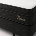 Ver imagem 4 de Cama Box Casal (Base + Colchao) Molas Ensacadas Paris Preto Topazio