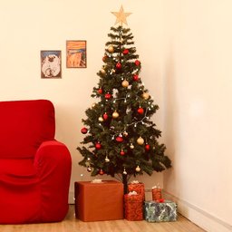Árvore de Natal Pinheiro Luxo 1,80 Altura 750 Galhos - 7