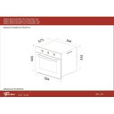 Ver imagem 4 de Forno Elétrico Fischer Infinity de Embutir 50 Litros Eiger 220v