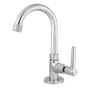 Torneira Lavatório Banheiro B. M. Metal Light 1195 C-72 ¼ Volta:Cromado