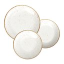 Ver imagem 1 de Jogo de Pratos de Porcelana 12 Peças Rústico Tramontina Rústico 12 Peças