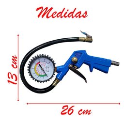 Pistola Calibradora de Pneus com Manômetro Danmi® - 3
