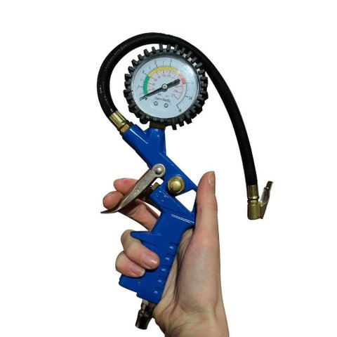 Pistola Calibradora de Pneus com Manômetro Danmi®