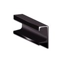 Ver imagem 1 de Perfil Puxador Alumínio Sp-046l para 18mm 03 Metros Preto Sp Alumínio 01 Unidade