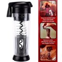 Ver imagem 4 de Abridor Automatico Saca Rolha Smart Touch Garrafa Corta Lacre Manual Vinho