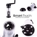 Ver imagem 6 de Abridor Automatico Saca Rolha Smart Touch Garrafa Corta Lacre Manual Vinho