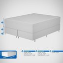 Ver imagem 3 de Conjunto Box Queen Mola Ensacada Probel Vancouver (158x198x54cm)