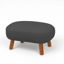 Ver imagem 7 de Poltrona e Puff Amamentação Balanço Madeira Jhessy Bouclê Grafite R04 - D’Rossi