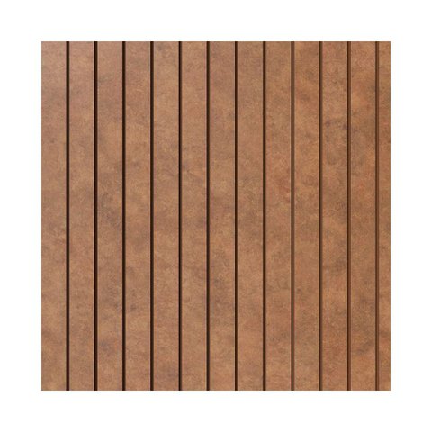 Painel Ripado Eva Laminado Autocolante 10cm Urban Plus Bronze Metro