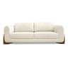 Sofá New 2 Lugares Linho Bege 1.60m para Sala Bz Home Decor - 2