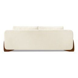 Sofá New 2 Lugares Linho Bege 1.60m para Sala Bz Home Decor - 6