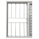 Ver imagem 7 de Janela Veneziana de Alumínio 3 Folhas 100 x 150cm com Grade Linha 25 Esquadrias Bergamo Branco