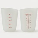 Ver imagem 1 de Copo Medidor Dosador Silicone Flexivel Jarra Medidora Graduado 500ml Quimica Confeitaria Xicara