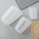 Ver imagem 2 de Copo Medidor Dosador Silicone Flexivel Jarra Medidora Graduado 500ml Quimica Confeitaria Xicara