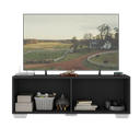 Ver imagem 4 de Rack para Tv até 50 Polegadas com 4 Portas Multimóveis Mp1072 Preto/branco