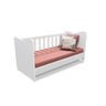 Berço Mini Cama Cristal Branco - 2
