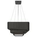 Ver imagem 1 de Pendente Trinity Quadrado 50cm - 3 Luzes Adrilustres Preto