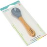 Colher Bambu e Silicone Cinza Freso - 5