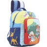 Mochila Costas + Estojo Simples Nick Retro Teen 4 - Xeryus - Azul Aço - 3