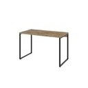 Ver imagem 2 de Mesa Kuadra Office 120x60x75cm Carvalho Preta