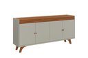 Ver imagem 6 de Buffet Sevilha 4 Portas Cor:Off White/Naturalle