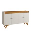 Ver imagem 7 de Buffet Sevilha 4 Portas Cor:Off White/Naturalle
