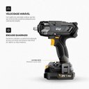 Ver imagem 7 de Chave de Impacto K21 Ch01 À Bateria 2000 Mah Torque de 350nm 4 Soquetes Wap