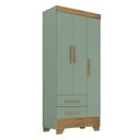 Ver imagem 4 de Quarto Infantil Completo Guarda Roupa 3 Portas 2 Gavetas com Cômoda Selene Espresso Móveis