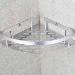 Suporte Prateleira de Canto Banheiro Box Shampoo Sabonete Organizador Cosmeticos Cozinha Casa Lavand - 2