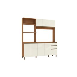 Kit Cozinha Compacta Kappesberg Cb1255 Cor Canela/off White - 2