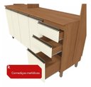 Ver imagem 4 de Kit Cozinha Compacta Kappesberg Cb1255 Cor Canela/off White