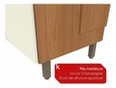 Ver imagem 6 de Kit Cozinha Compacta Kappesberg Cb1255 Cor Canela/off White